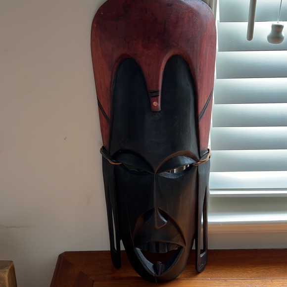 Home Wall Decor Art Hand Carved Wood - Picture 6 of 9